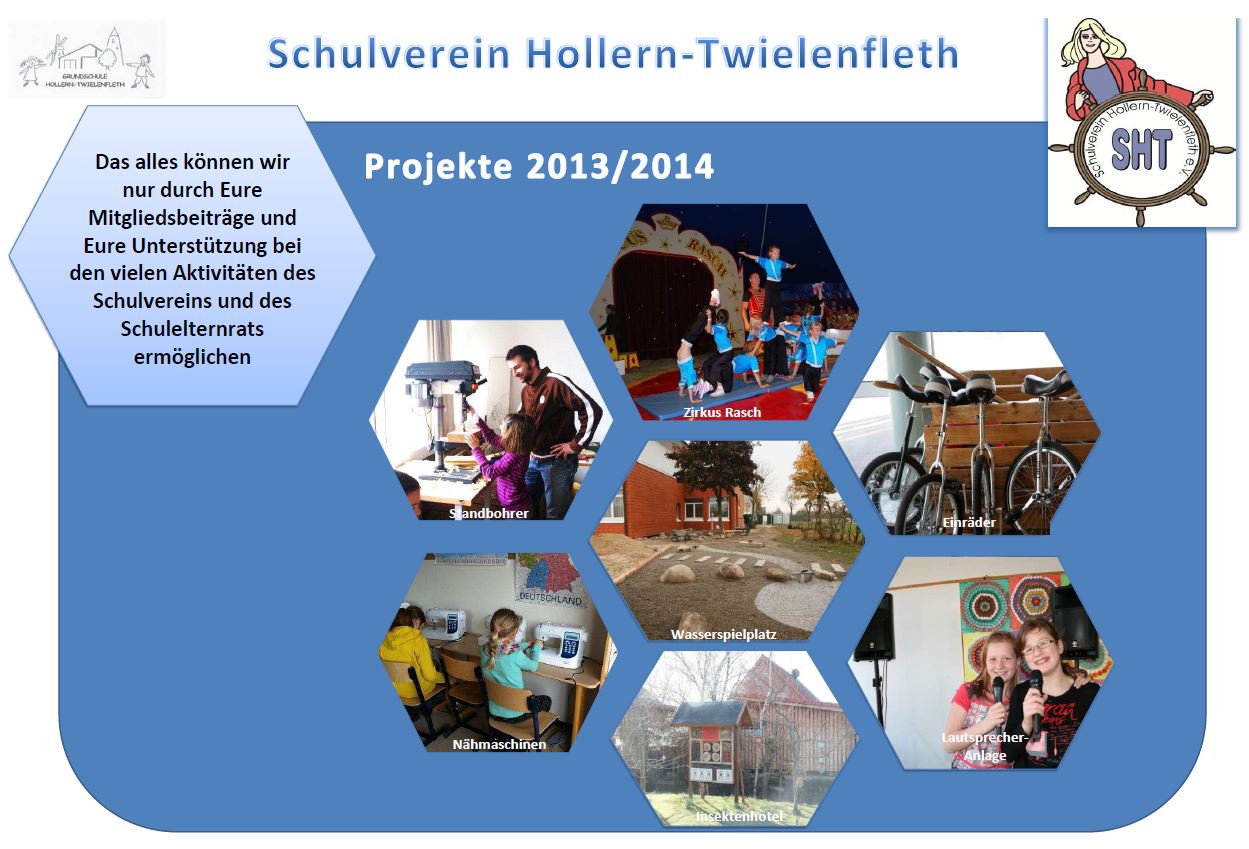 Schulverein Projekte 2013und2014